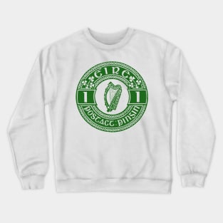 Vintage Eire 1 Pence Postage Stamp Crewneck Sweatshirt